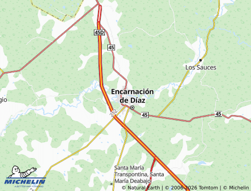 Mapa MICHELIN Centro - ViaMichelin