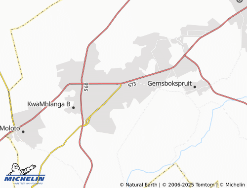 MICHELIN Enkeldoornoog B map - ViaMichelin