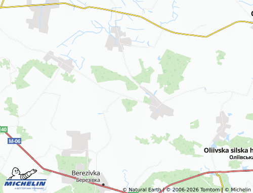 Mapa MICHELIN Peremoha - ViaMichelin