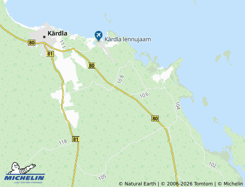 Mappa MICHELIN Partsi - ViaMichelin