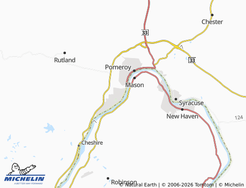 Mapa MICHELIN Middleport - ViaMichelin