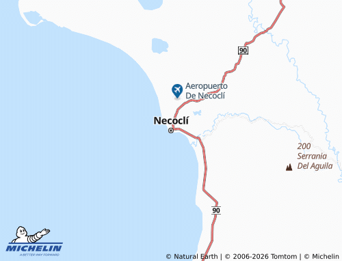 Mapa MICHELIN Necoclí - ViaMichelin