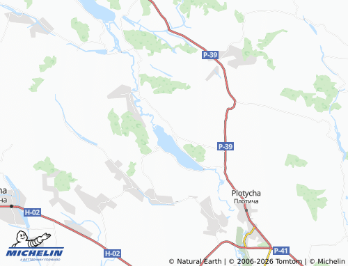 Mappa MICHELIN Malashivtsi - ViaMichelin