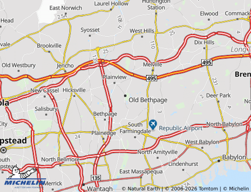 Mappa MICHELIN Old Bethpage - ViaMichelin