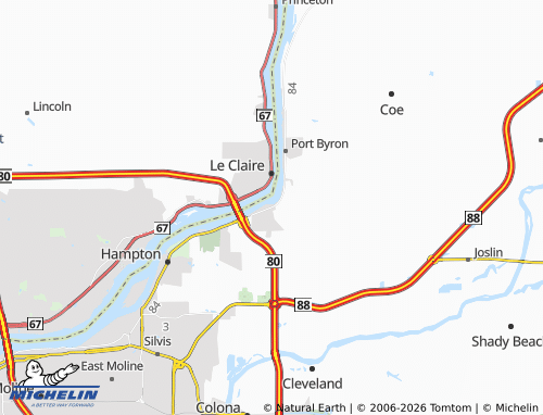 Mappa MICHELIN Rapids City - ViaMichelin
