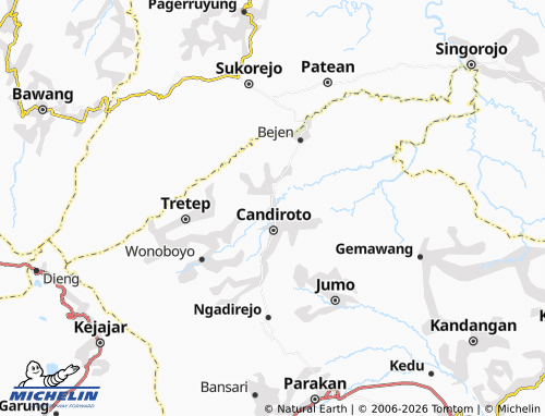 Mapa MICHELIN Lempuyang - ViaMichelin