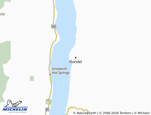 MICHELIN Riondel map - ViaMichelin