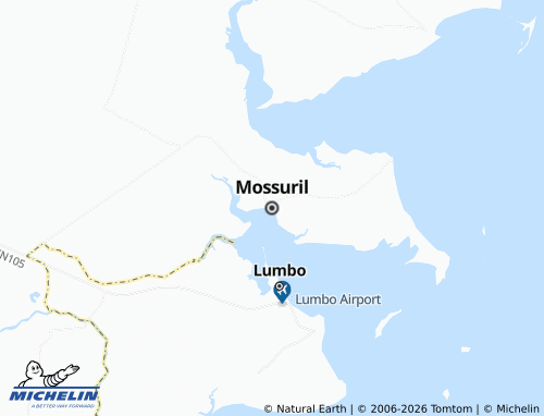 MICHELIN-Landkarte Mossuril - ViaMichelin