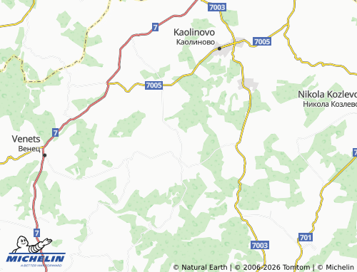 Carte MICHELIN Omarchevo - ViaMichelin