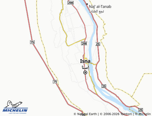 Mappa MICHELIN al-Nujou' Qibli - ViaMichelin
