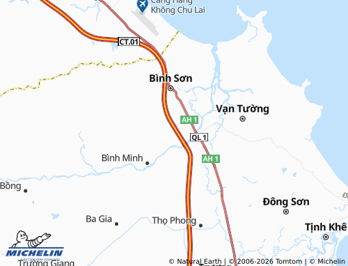 Mappa MICHELIN Bình Trung - ViaMichelin