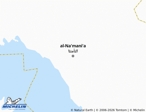 Mapa MICHELIN al-Na'mani'a - ViaMichelin