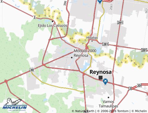 Mappa MICHELIN Loma Linda - ViaMichelin
