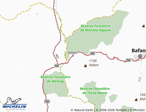 Mappa MICHELIN Kekem - ViaMichelin