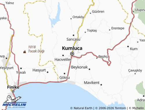 MICHELIN Eskicami map - ViaMichelin