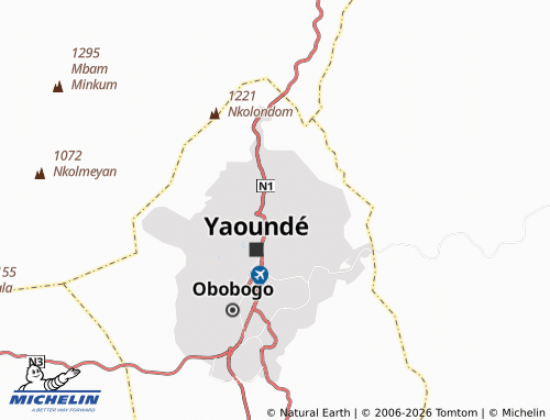 MICHELIN Djoungolo II map - ViaMichelin