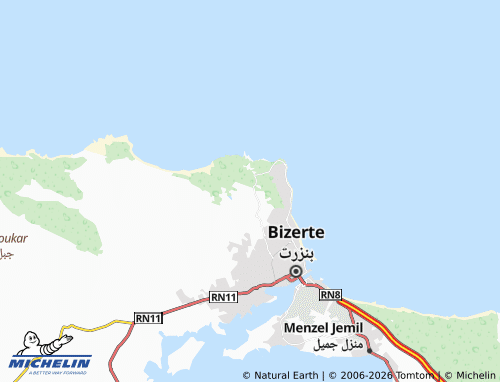 Carte MICHELIN El Nadhour - ViaMichelin