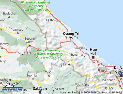 Mapa MICHELIN Đa Krông - ViaMichelin