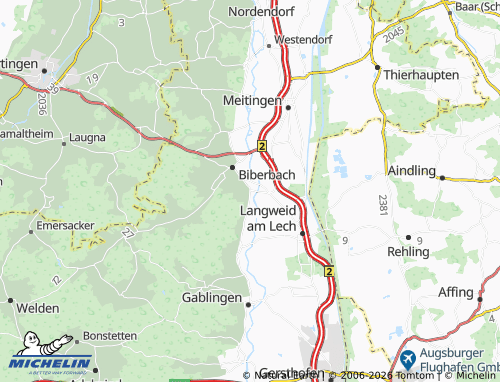 Mappa MICHELIN Eisenbrechtshofen - ViaMichelin