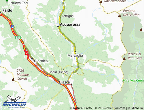Mapa MICHELIN Semione - ViaMichelin