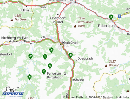 MICHELIN Badhaussiedlung map - ViaMichelin