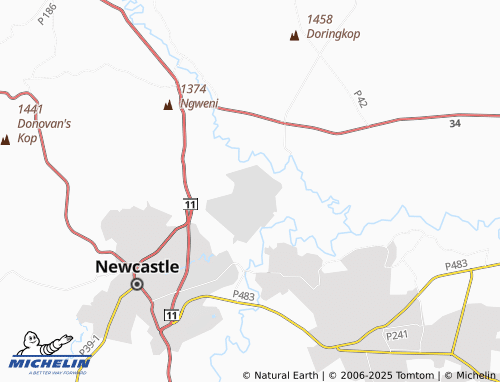MICHELIN Northdown map - ViaMichelin