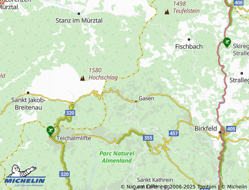 MICHELIN-Landkarte Sonnleitberg - ViaMichelin
