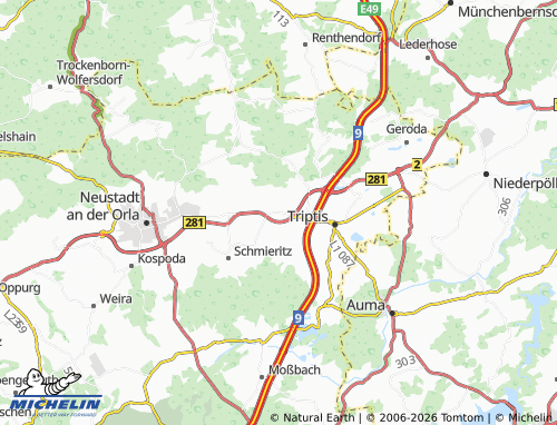 Mappa MICHELIN Miesitz - ViaMichelin