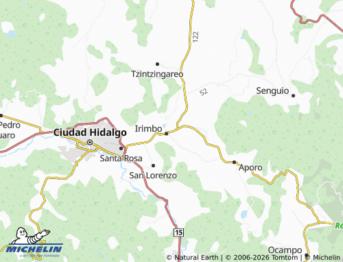 Mapa MICHELIN Simón Bolívar - ViaMichelin
