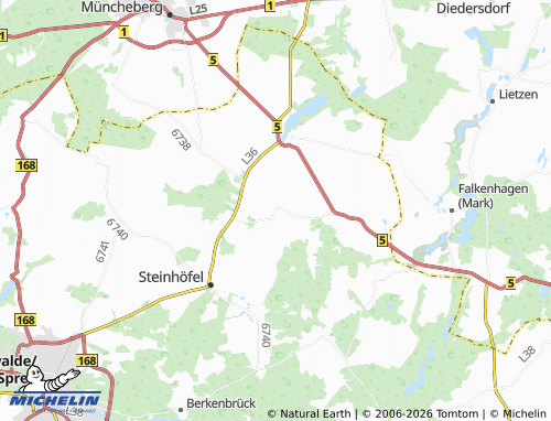 Mappa MICHELIN Hasenfelde - ViaMichelin