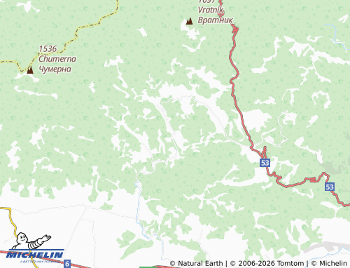 Mappa MICHELIN Zhalt bryag - ViaMichelin
