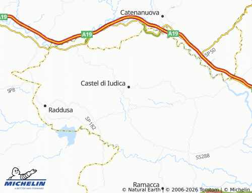 MICHELIN Serro Calderaro map - ViaMichelin