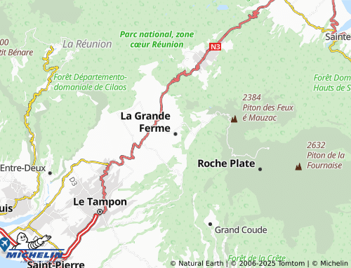 Mappa MICHELIN La Grande Ferme - ViaMichelin