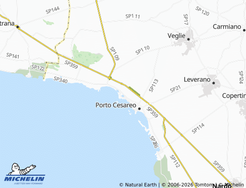 Mapa MICHELIN Scala di Furno - ViaMichelin