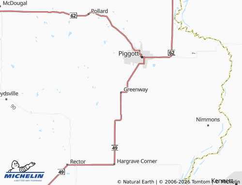 Mappa MICHELIN Greenway - ViaMichelin