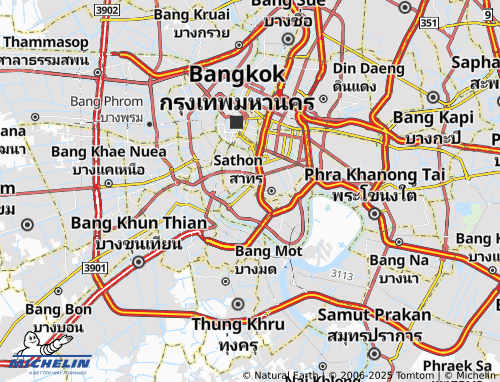 MICHELIN Wat Phraya Krai map - ViaMichelin