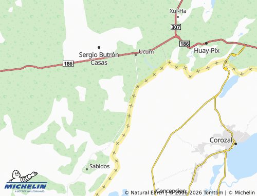 MICHELIN Palmar map - ViaMichelin
