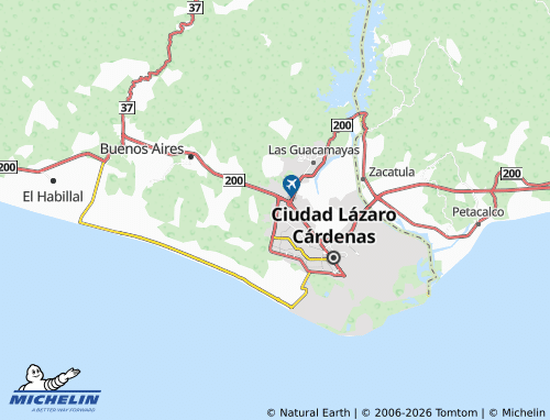 Mapa MICHELIN La Libertad - ViaMichelin