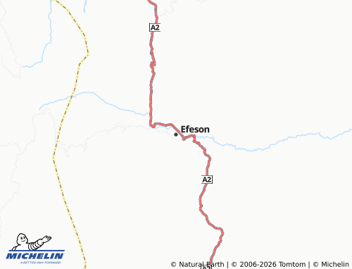 Mapa MICHELIN Efeson - ViaMichelin