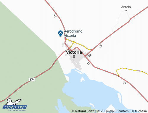 MICHELIN Victoria map - ViaMichelin