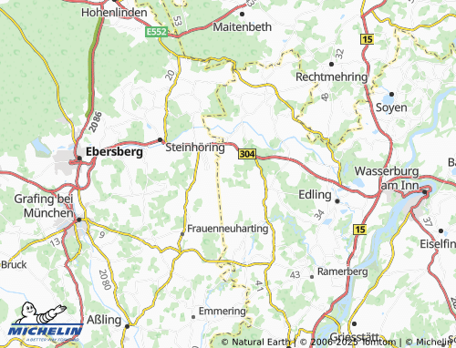 Mapa MICHELIN Untermoos - ViaMichelin