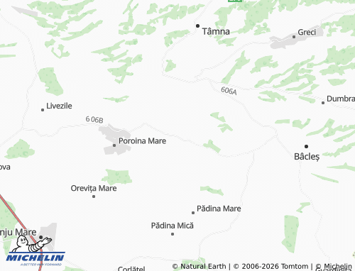 Mappa MICHELIN Stignița - ViaMichelin