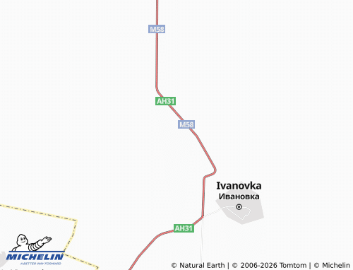 Mapa MICHELIN Dmitriyevka - ViaMichelin