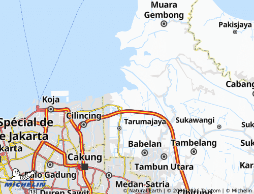 Carte MICHELIN Segarajaya - ViaMichelin