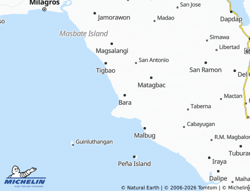 Mappa MICHELIN Bara - ViaMichelin