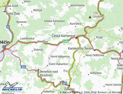 Mappa MICHELIN Veselé - ViaMichelin