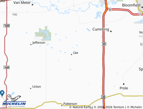 Mappa MICHELIN Lee - ViaMichelin