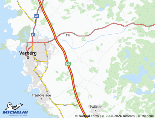 Carte MICHELIN Hunnestad - ViaMichelin