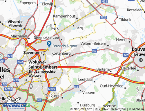 Mappa MICHELIN Kortenberg - ViaMichelin