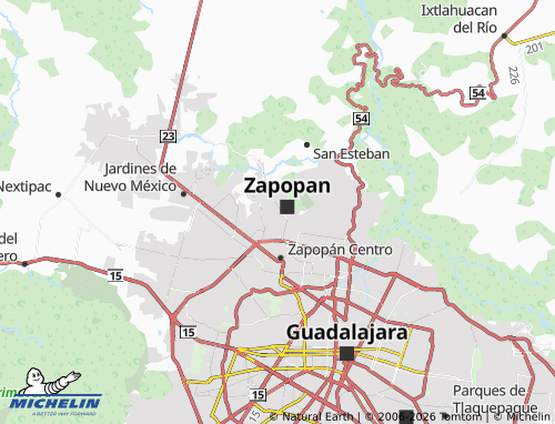Mappa MICHELIN Mirador San Isidro - ViaMichelin